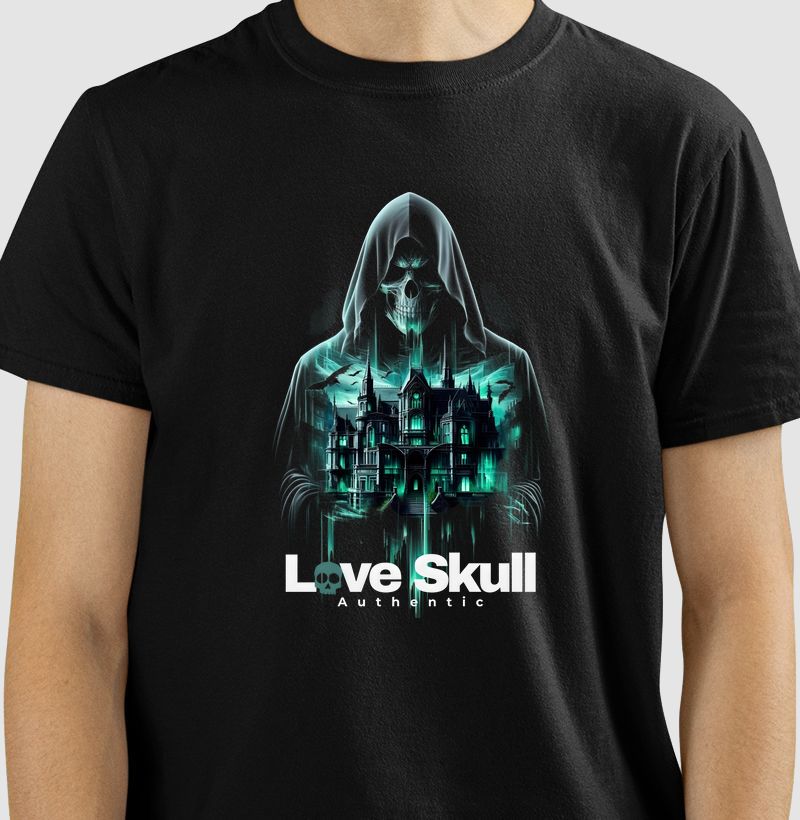 Camiseta Love Skull