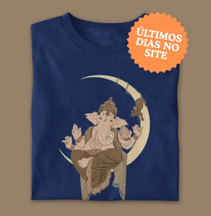 Ganesha in the Moon by Renata Cunha