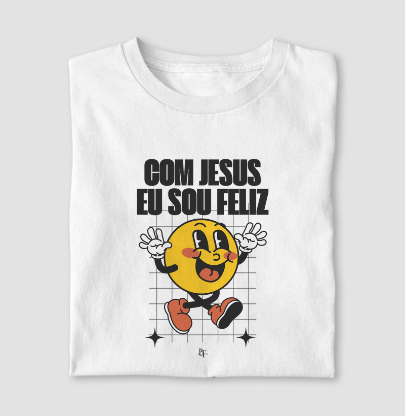 Com Jesus eu sou feliz