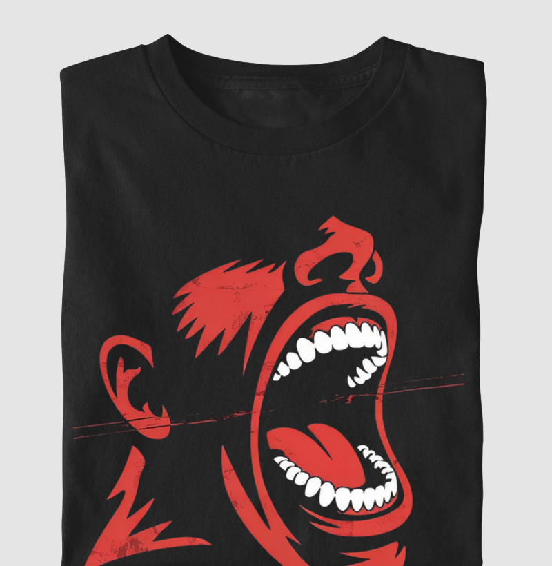 Camiseta "Grito Primal" - Fúria Interior