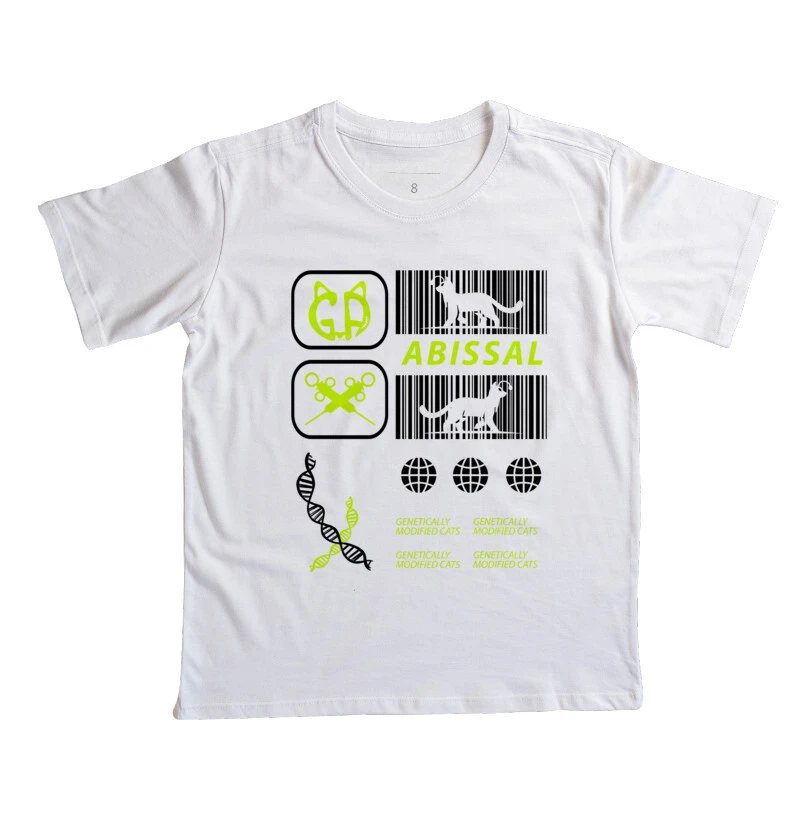Camiseta Infantil Abissal Code