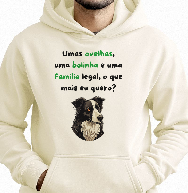 Ovelhas, bolinha e família