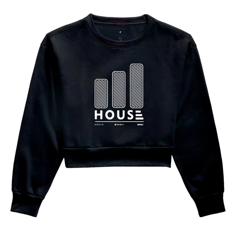 MOLETOM CROPPED HOUSE AIMEC