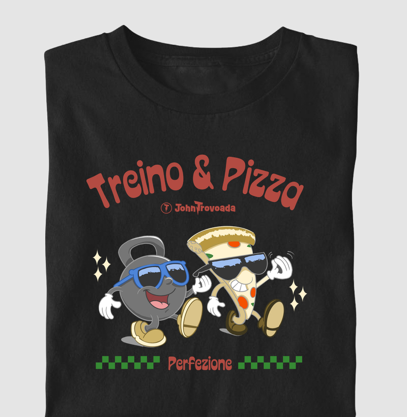Treino e Pizza