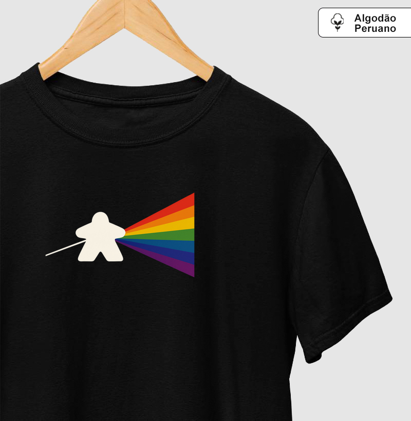 Camiseta Meeple Prisma