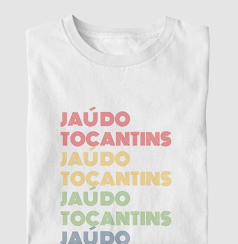 Jaú do Tocantins Letreiro Retrô
