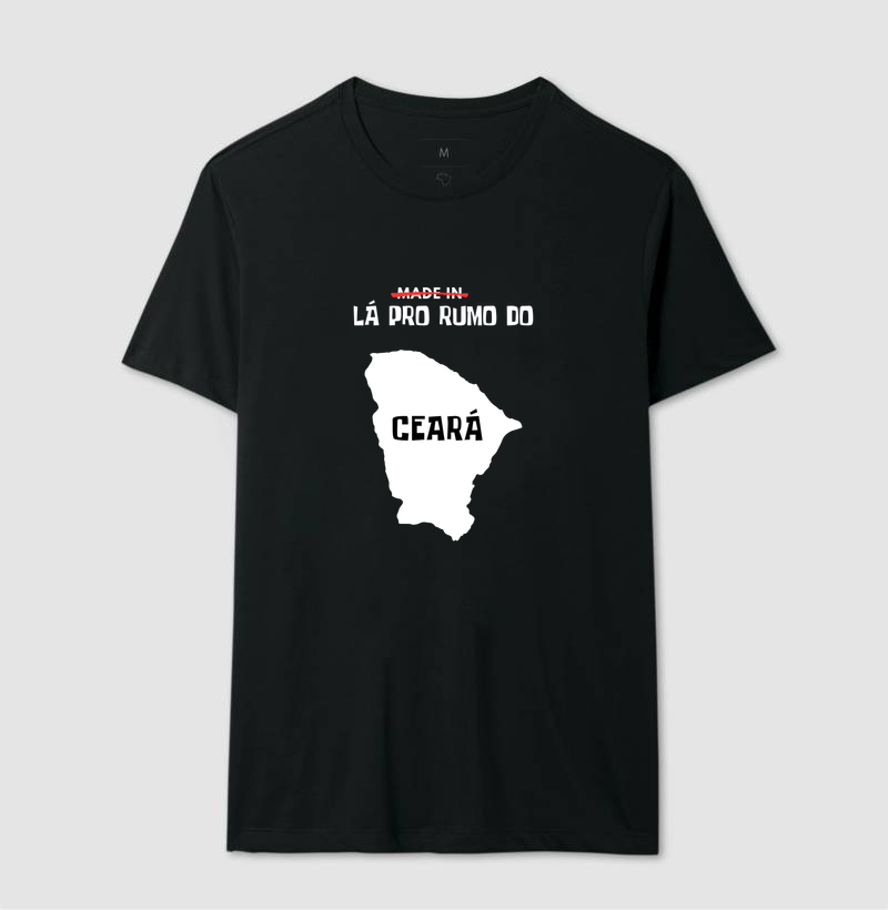 Camiseta "Lá pro rumo do Ceará" | Oxente Wear