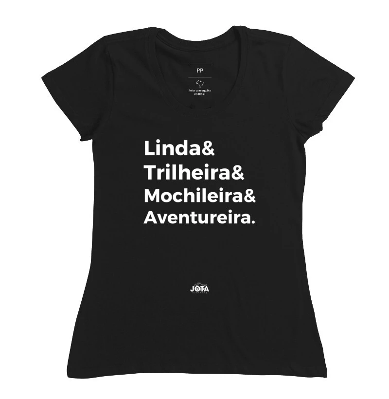 Camiseta aventureira