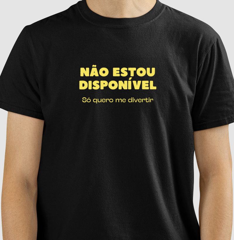Não estou disponível