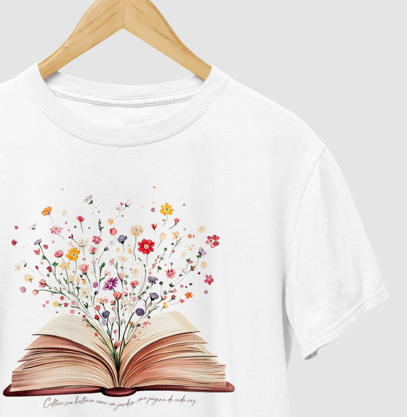T-shirt Páginas Floridas