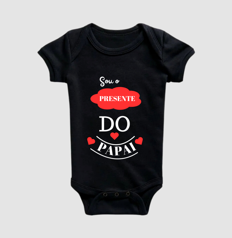 Body Infantil - Presente do Papai
