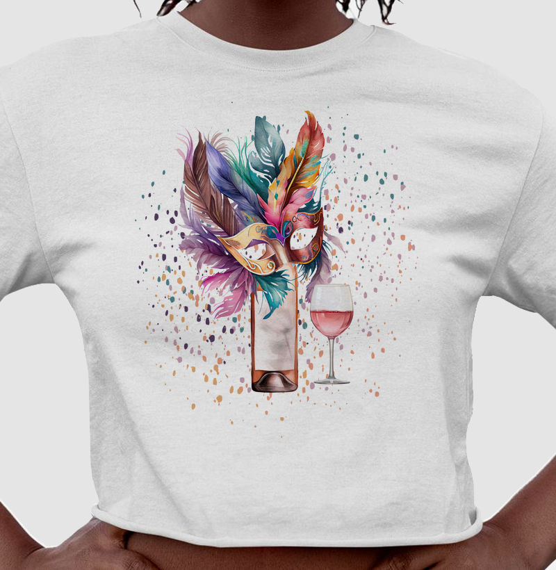 Camiseta Bloco do Rosé