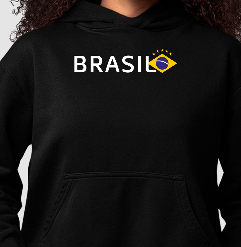 Moletom Canguru Brasil