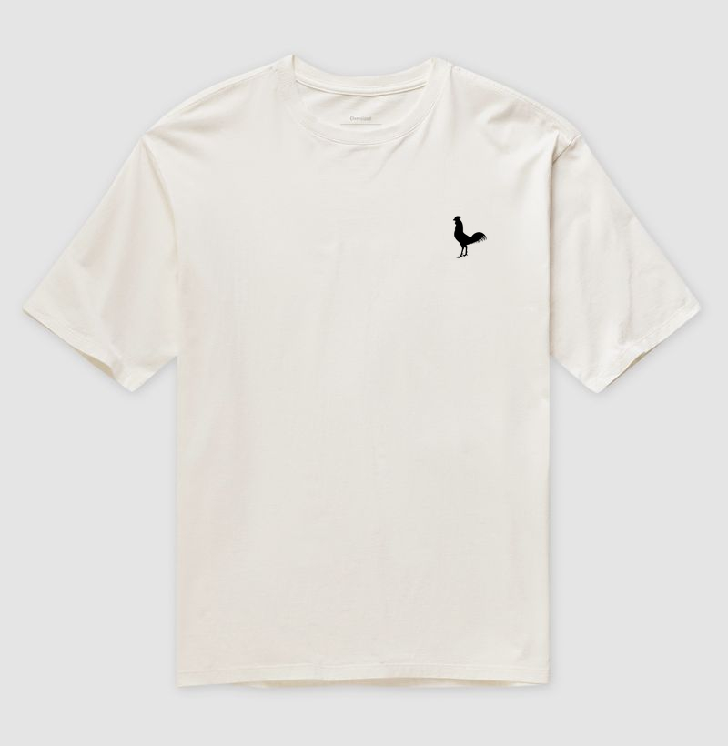 Camiseta Oversized - Galos Stars Basica