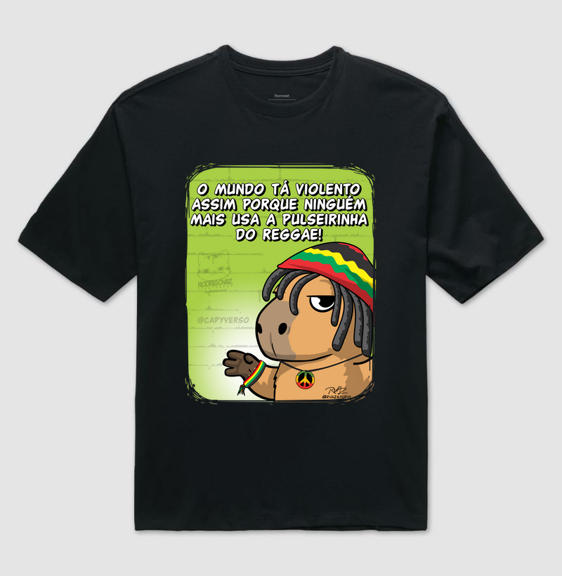Camiseta Capivara Reggae