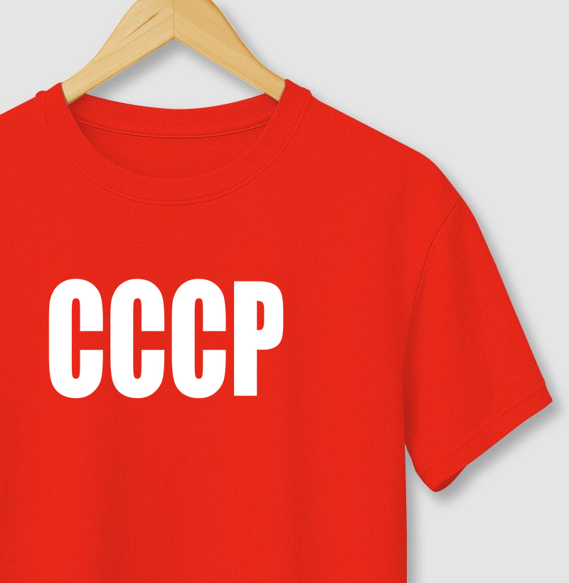 Camiseta CCCP Retrô Seleção