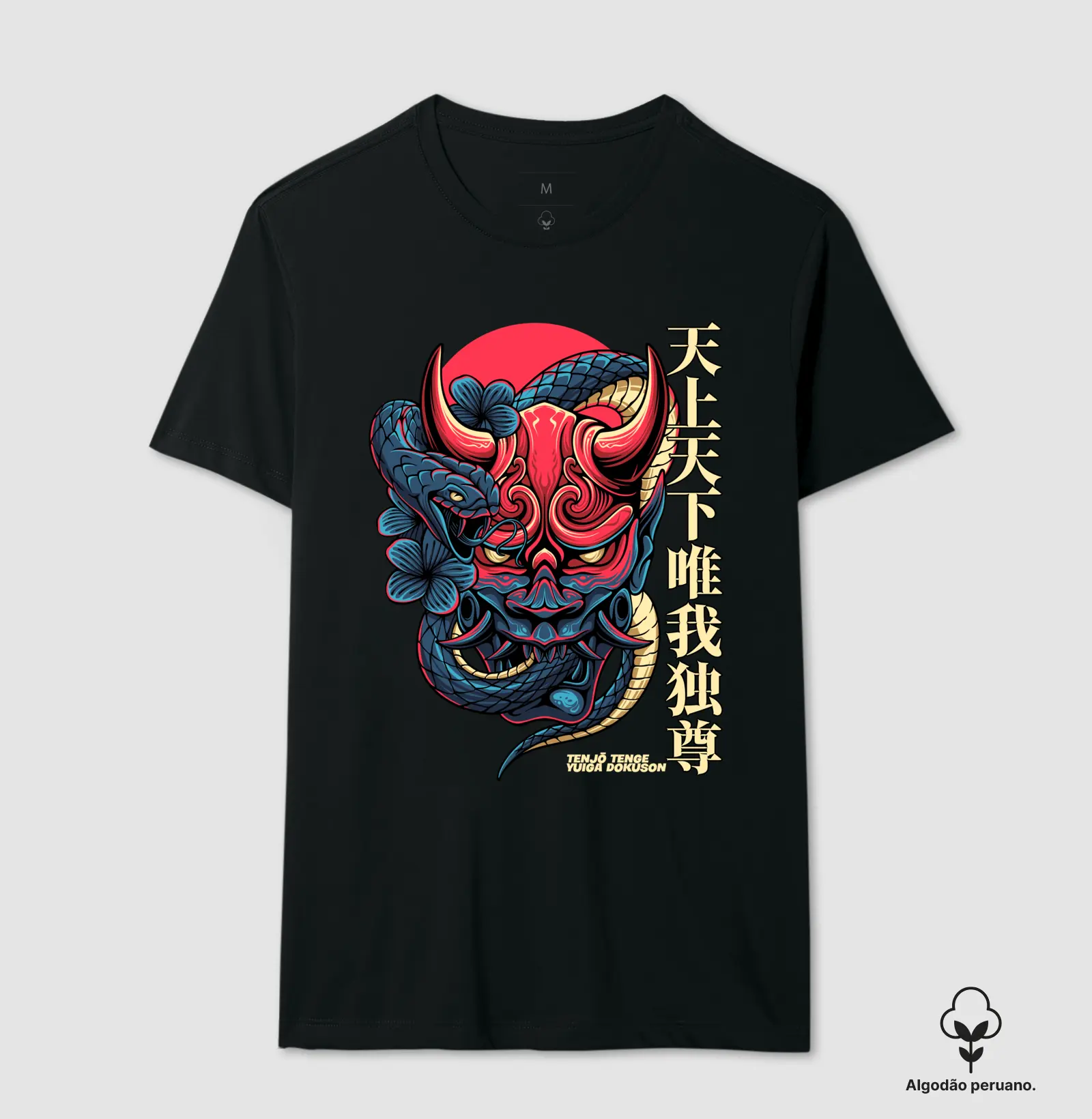 Tenjo Tenge Hannya ALGODÃO PERUANO