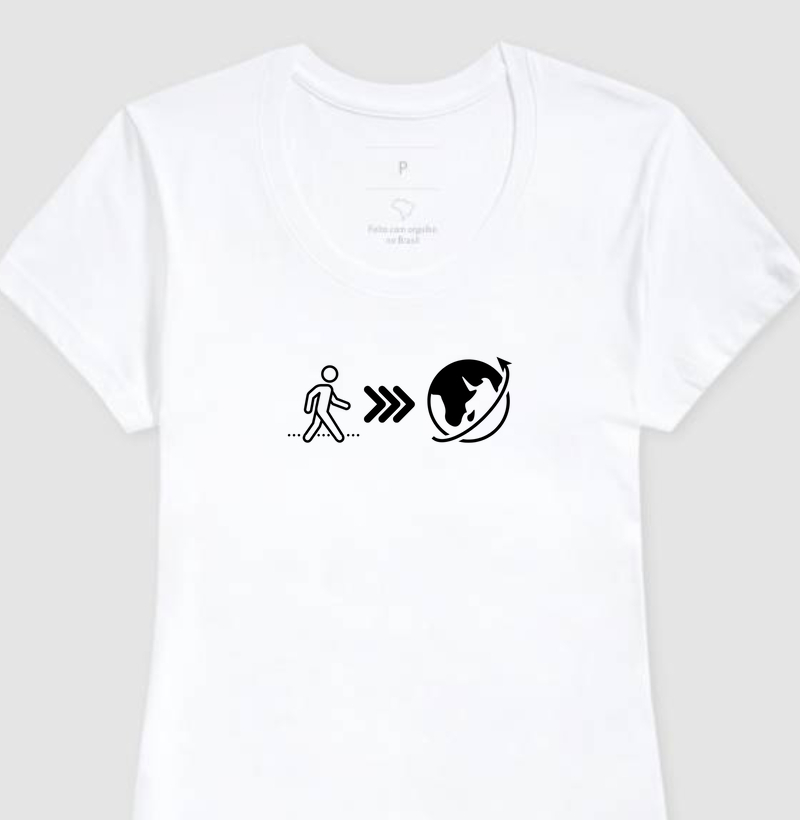 Ide por todo mundo versão branca