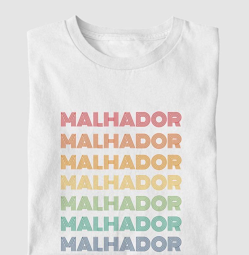 Malhador Letreiro Retrô