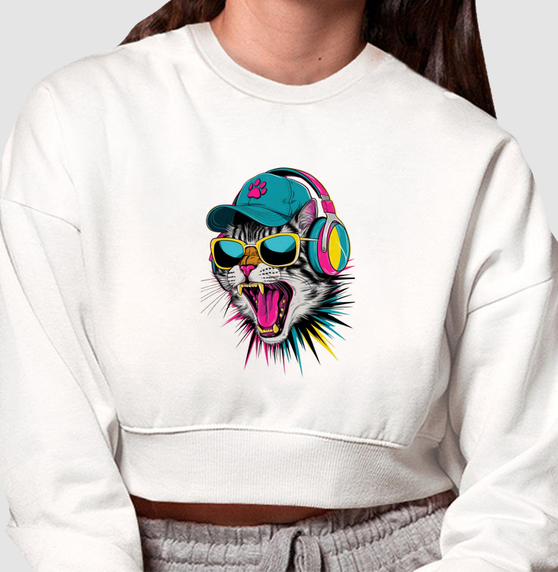 Moletom Cropped C.S Colors