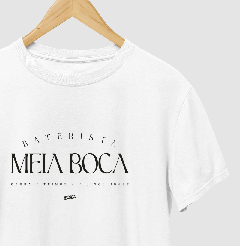 Baterista meia boca