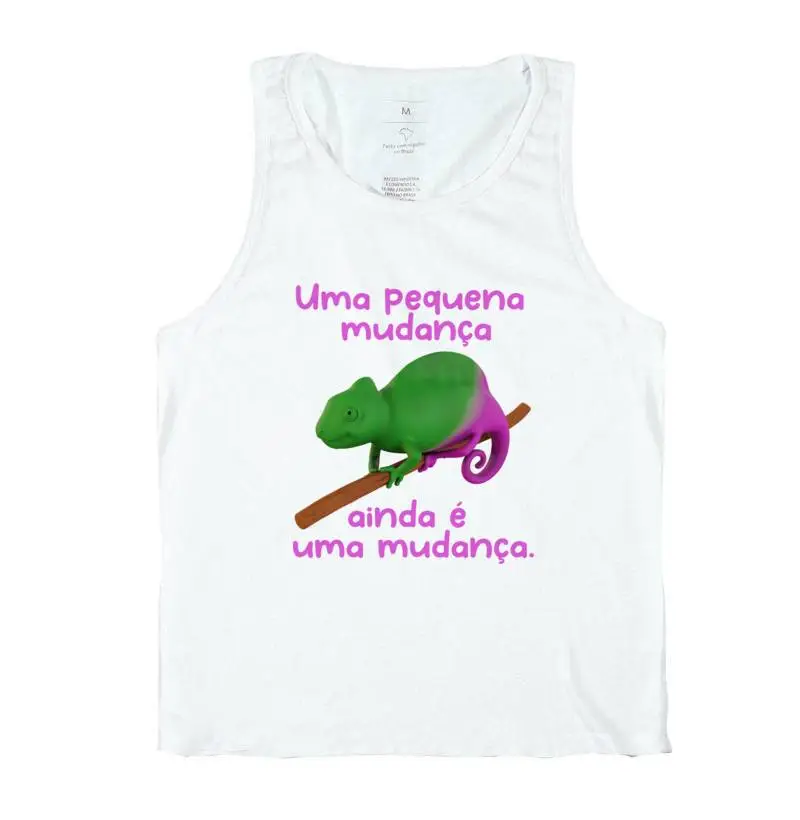 Uma pequena mudança ainda é uma mudança.