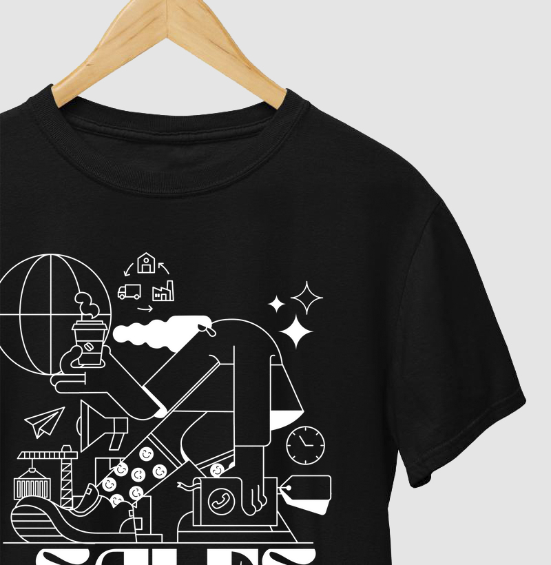 Camiseta Comex Team - Sales