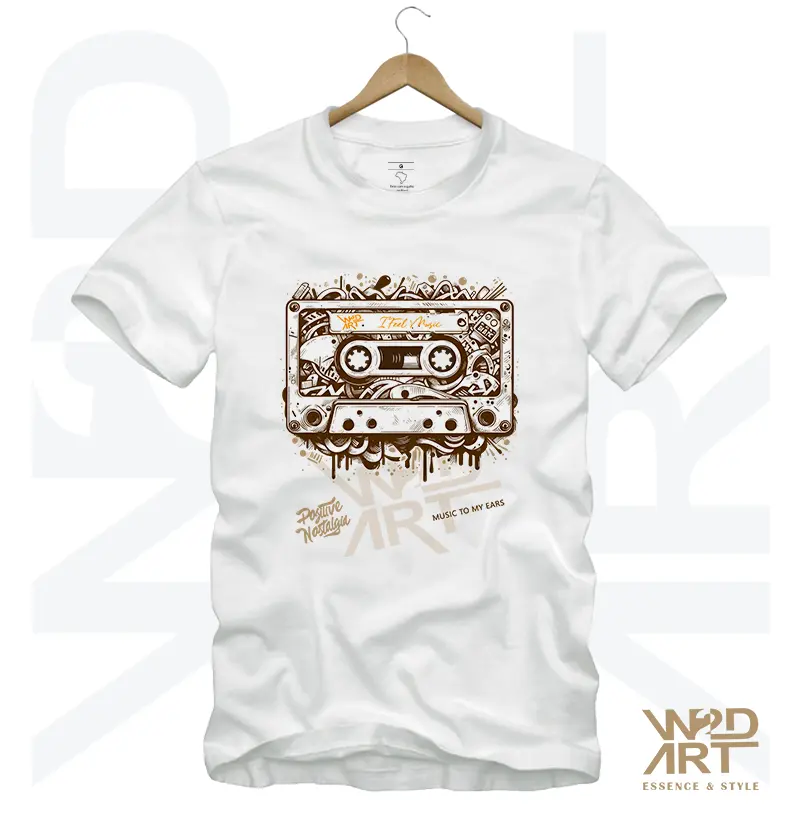 Camiseta Fita Cassete | Série: FITAS • 01D