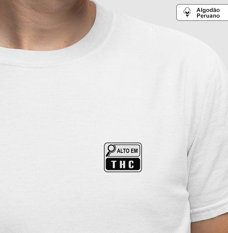 Camiseta Algodão Peruano Alto em THC