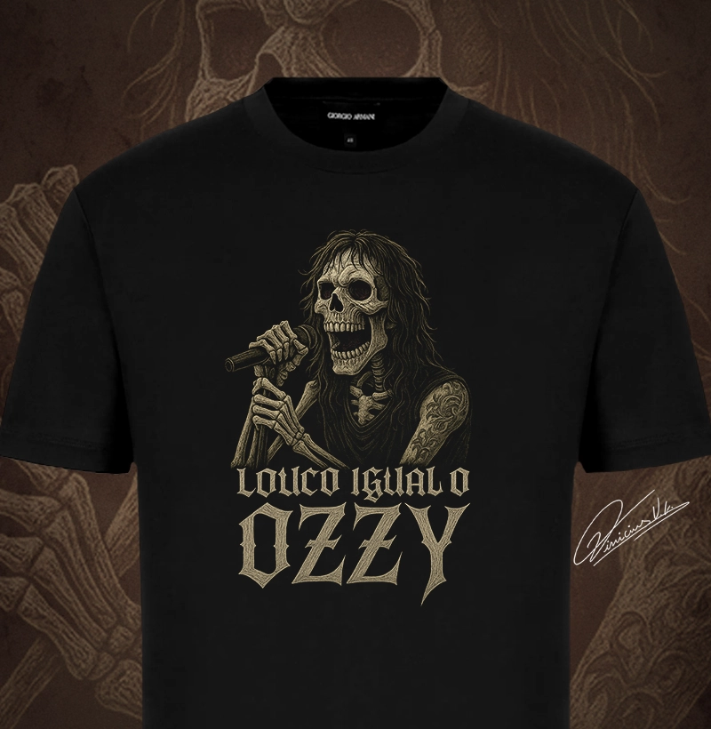 Louco igual ao Ozzy