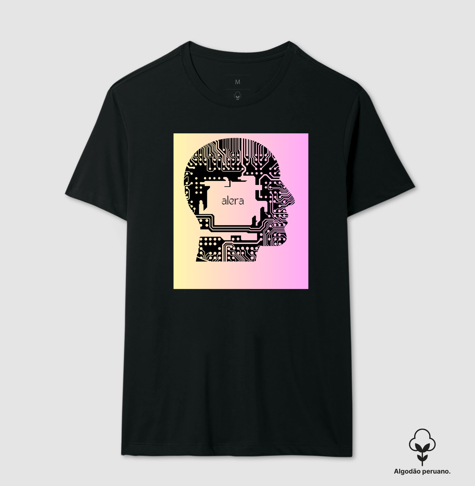 camiseta futurista