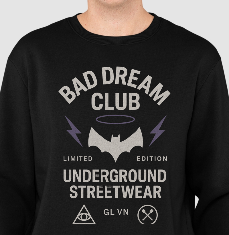Suéter Moletom Bad Dream - Visual