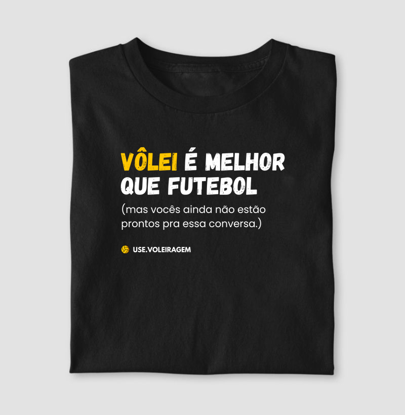 Vôlei é melhor que Futebol