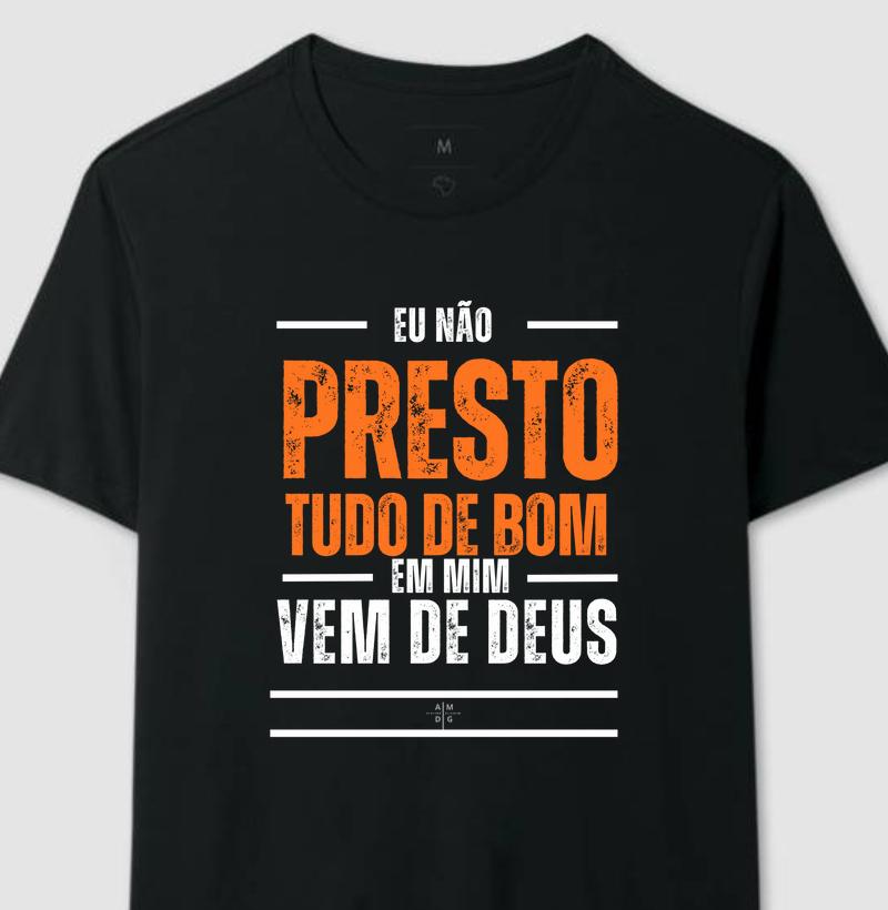 EU NÃO PRESTO