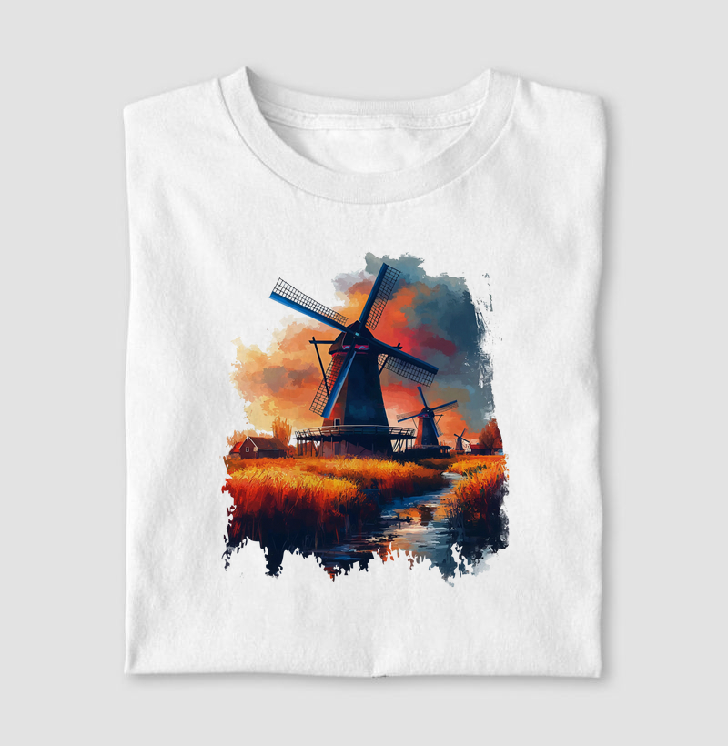 Camiseta Sossego em Amsterdã