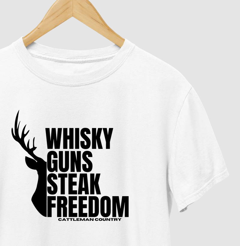 Camiseta free guns - off road