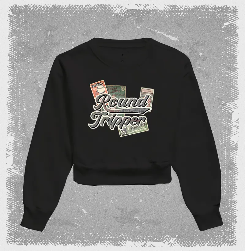Moletom Cropped Bilhetes Vintage