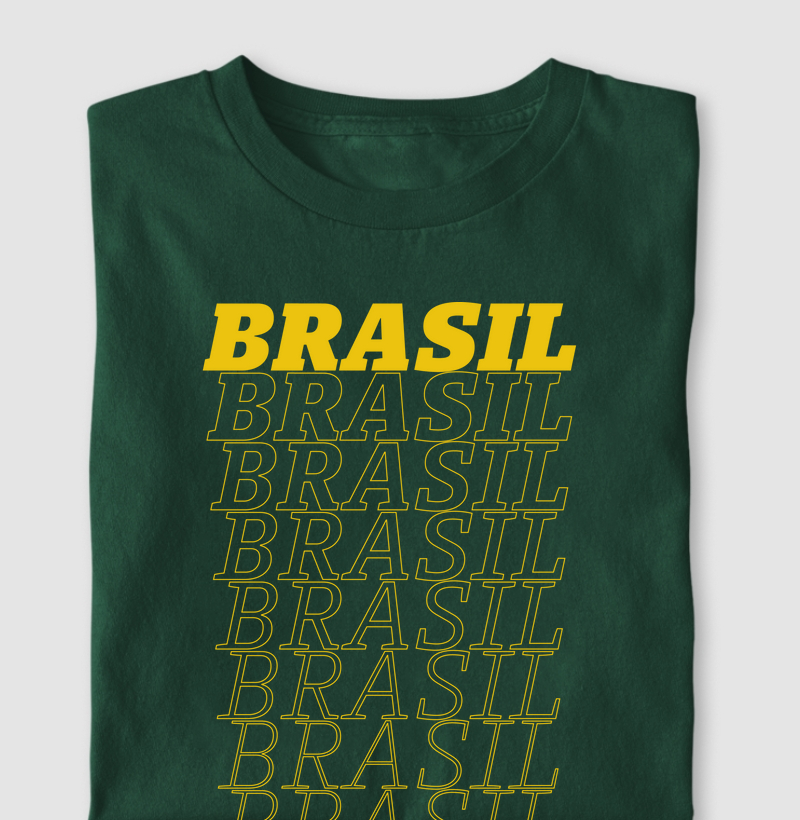 Camiseta Brasil Infinito