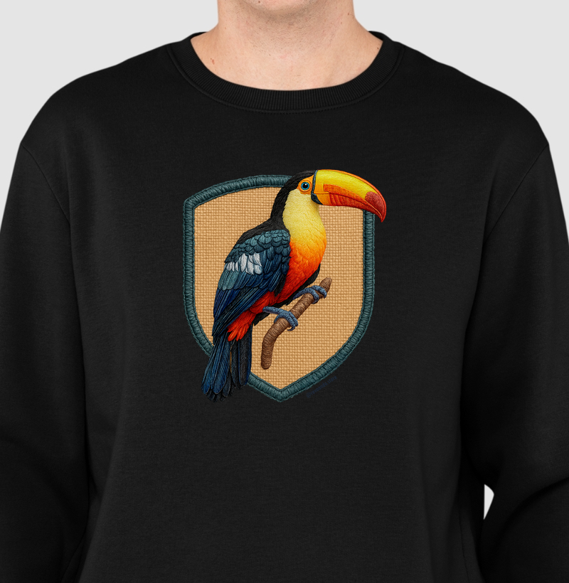 Aves em Linha - Tucano - Moletom