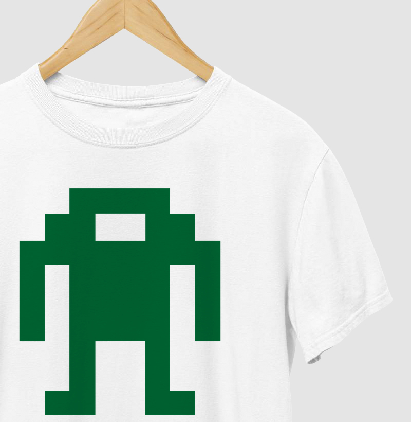 Green Pixel Droid – Think Tee