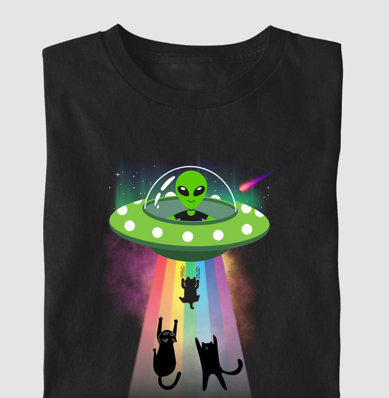 Alien Cat Party 