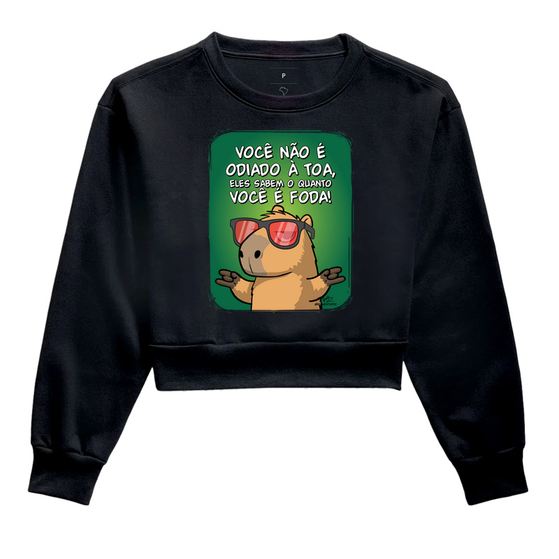 Camiseta Capivara Você é Foda
