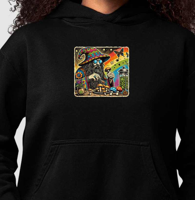 Moletom com Capuz Poção de Cogumelos