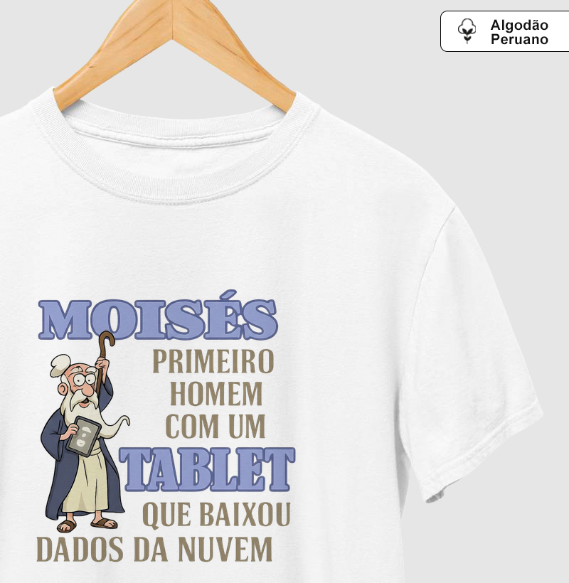 Moisés: O primeiro homem a fazer download da nuvem