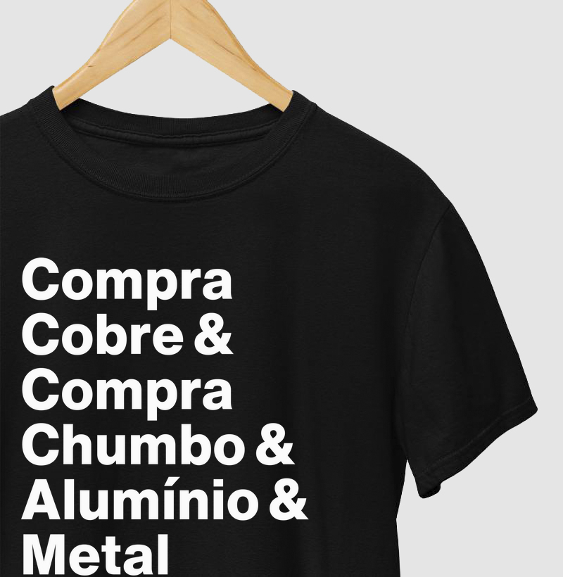 Compra Cobre, Compra Chumbo, Alumínio e Metal