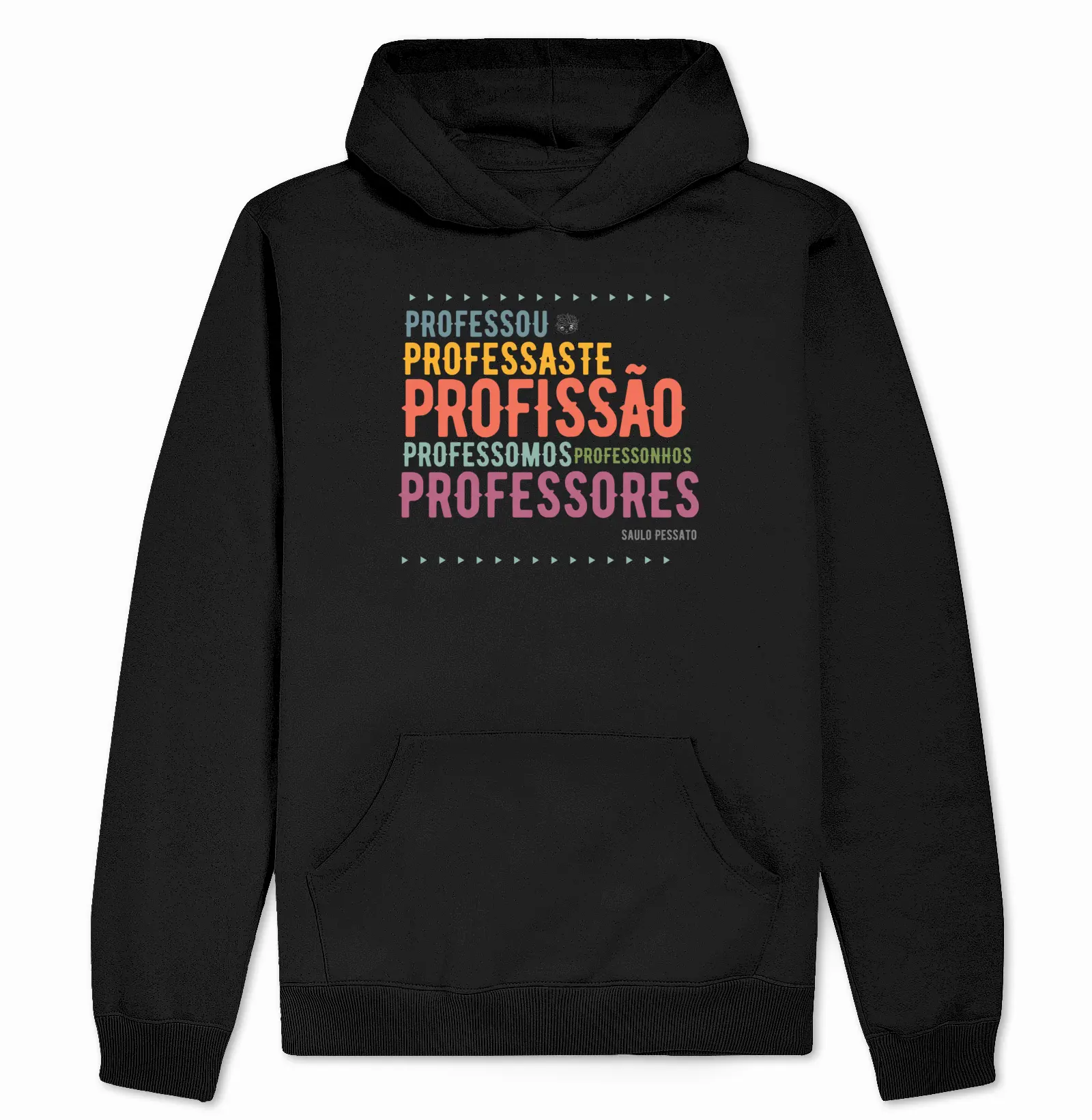Moletom Hoodie Professores | Escritor e poeta Saulo Pessato
