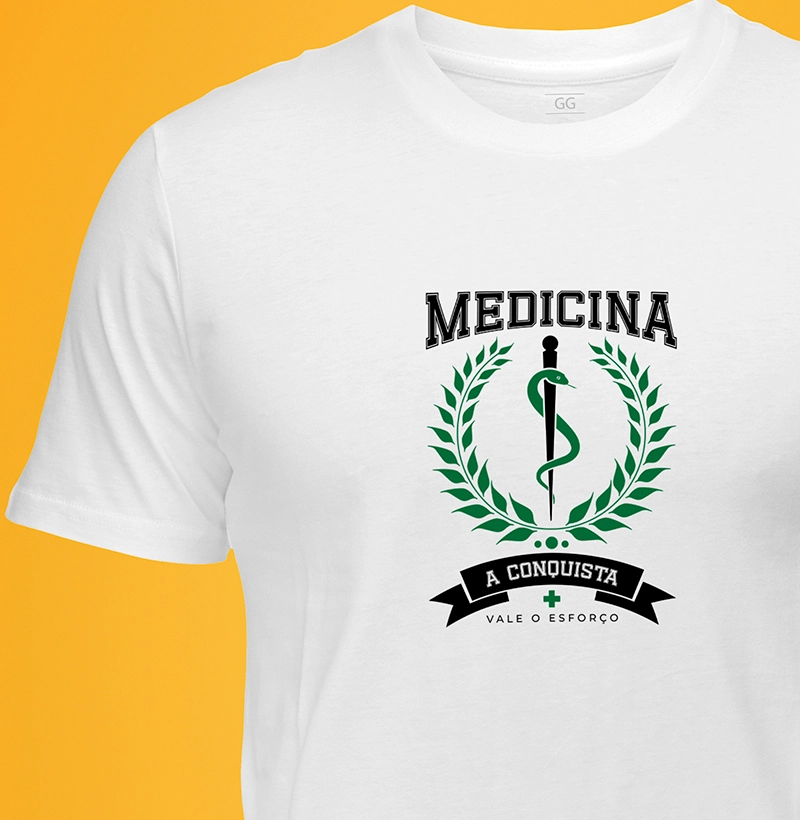 Camiseta Medicina Conquista - masculina