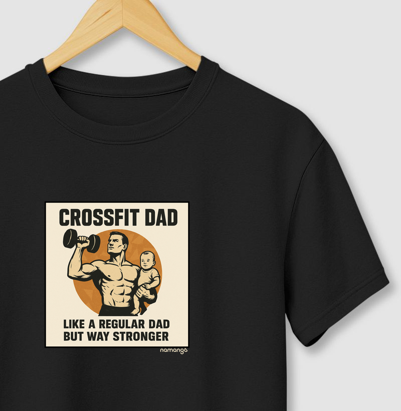 CrossFit Dad – Stronger Than Regular – Na Manga