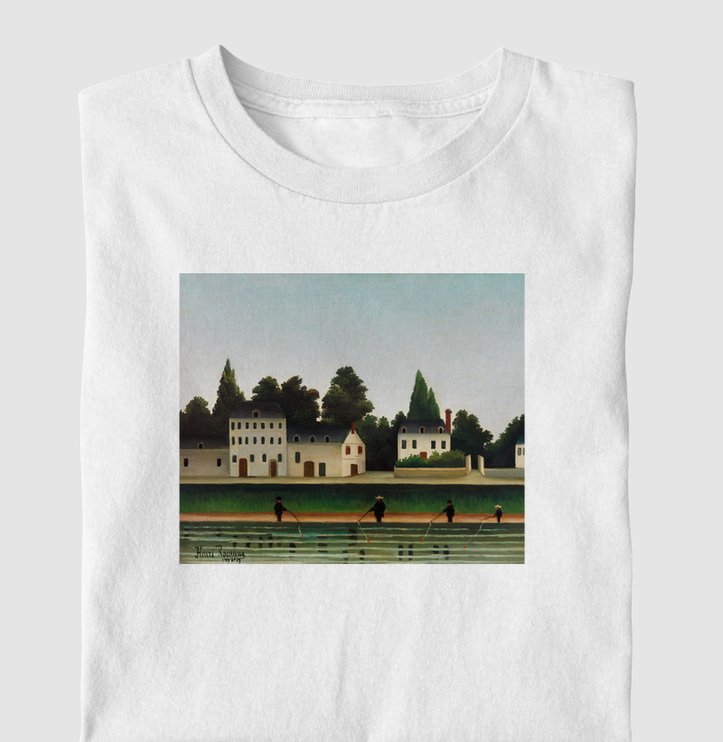 Landscape and Four Fisherman
