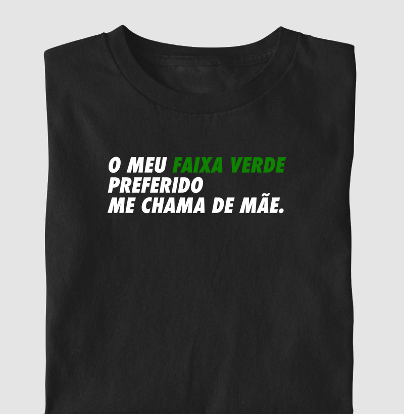 Meu faixa verde preferido